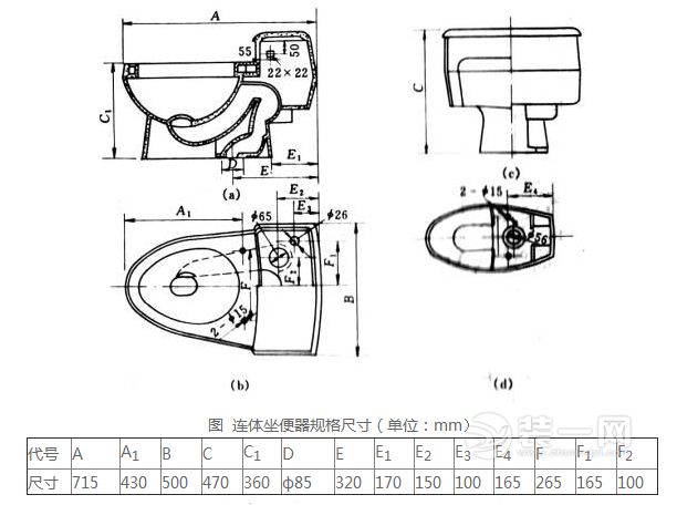 广州装修网详解马桶选购技巧 分享马桶尺寸大全